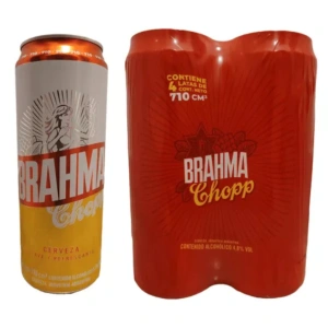 Laton Cerveza Brahma x 710 x4un